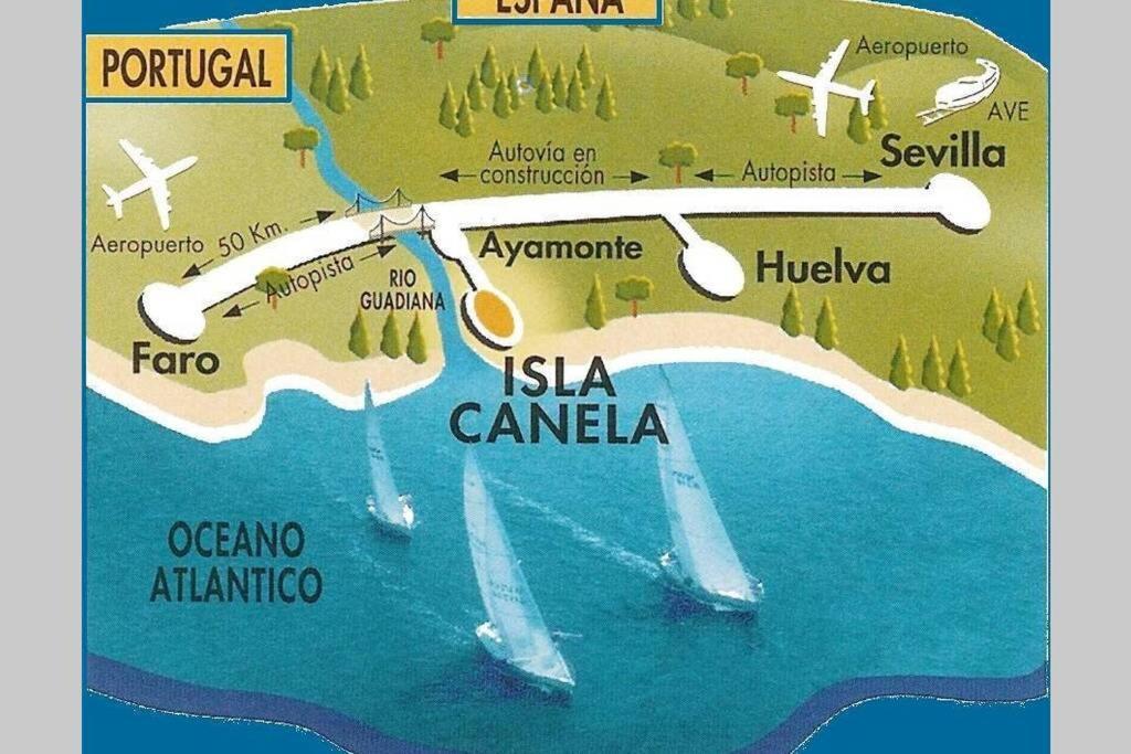 Apartamento T2, Urbanizacao Golf, Isla Canela ウエルバ エクステリア 写真